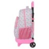 Mochila Escolar con Ruedas Moos Flores Multicolor 33 x 45 x 22 cm