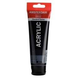 Pintura acrílica Talens Amsterdam Negro 120 ml (3 Unidades)