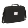 Cartera Escolar BlackFit8 Old school Negro Gris 38 x 28 x 6 cm