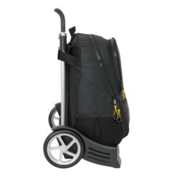 Mochila Escolar con Ruedas Munich Topo Negro 32 x 44 x 16 cm
