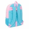 Mochila Escolar Benetton Unique Rosa Turquesa 30 x 46 x 14 cm