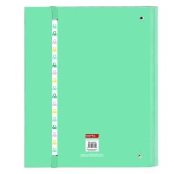Carpeta de anillas Benetton Mint Verde 27 x 32 x 3.5 cm