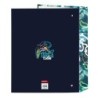 Carpeta de anillas El Niño Kook Azul marino A4 27 x 33 x 6 cm