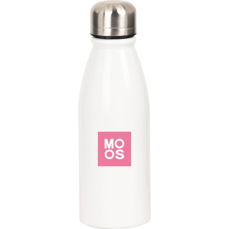 Botella de Agua Moos Passion Multicolor Poliéster Metal Reciclado 500 ml